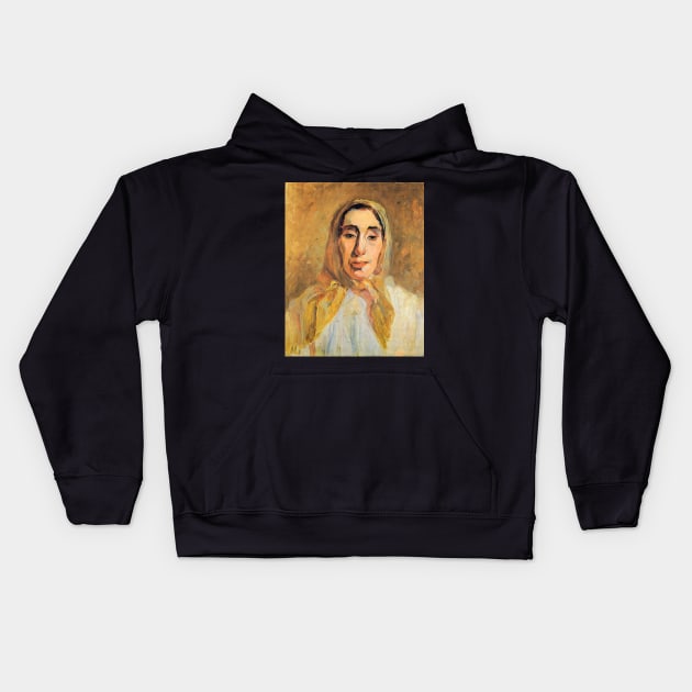 camponesa espanhola - Tarsila do Amaral Kids Hoodie by Kollagio